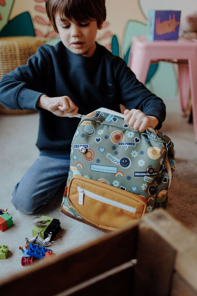 cartable enfant Bruxelles école primaire sac à dos voyage Hello Hossy  children's schoolbag primary school travel backpack kinderschooltas basisschool reisrugzak 