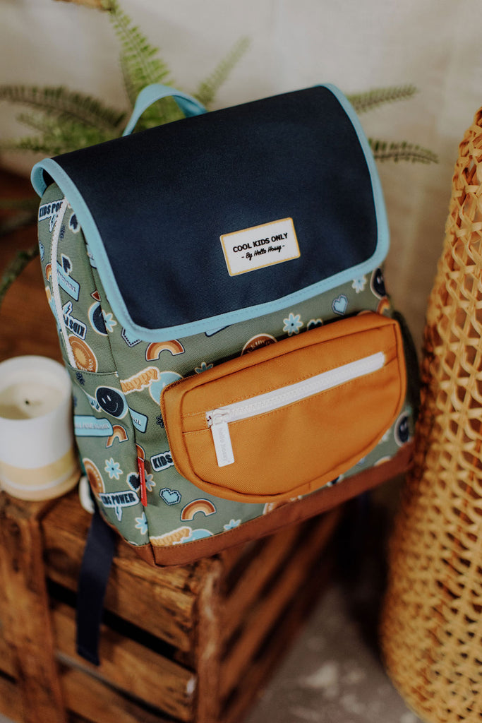 cartable enfant Bruxelles école primaire sac à dos voyage Hello Hossy children's schoolbag primary school travel backpack kinderschooltas basisschool reisrugzak