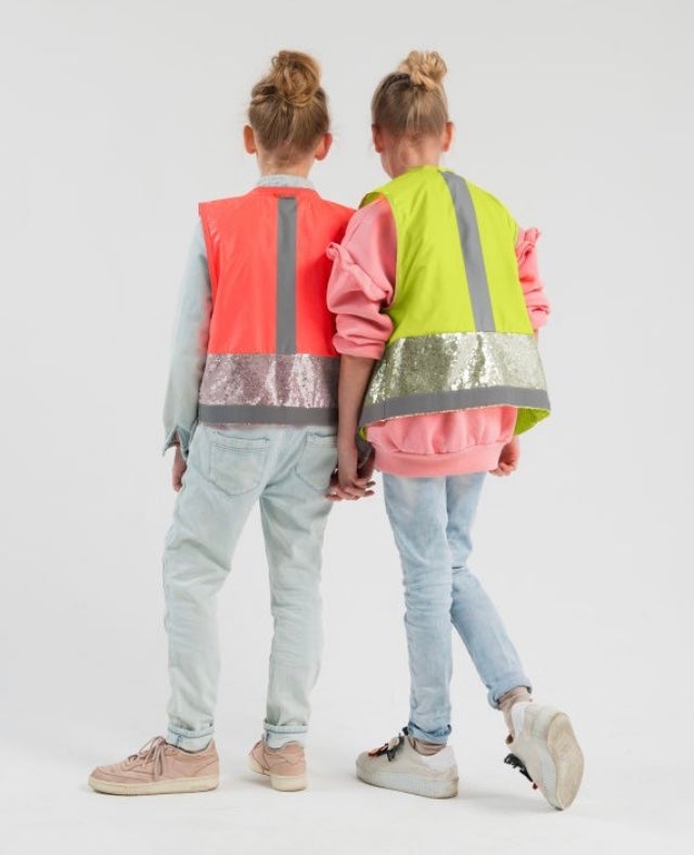 gilet de sécurité vélo enfant adulte go fluo bruxelles belgique fiets veiligheidsvest voor volwassenen kinderen go fluo brussels belgium