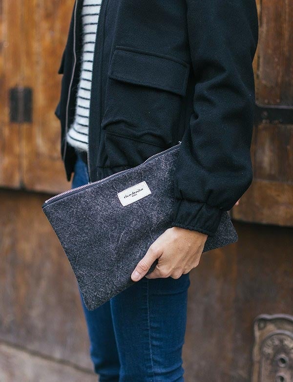 Pochette Barbette Rive Droite Bruxelles Dames clutch Barbette Rive Droite Brussel