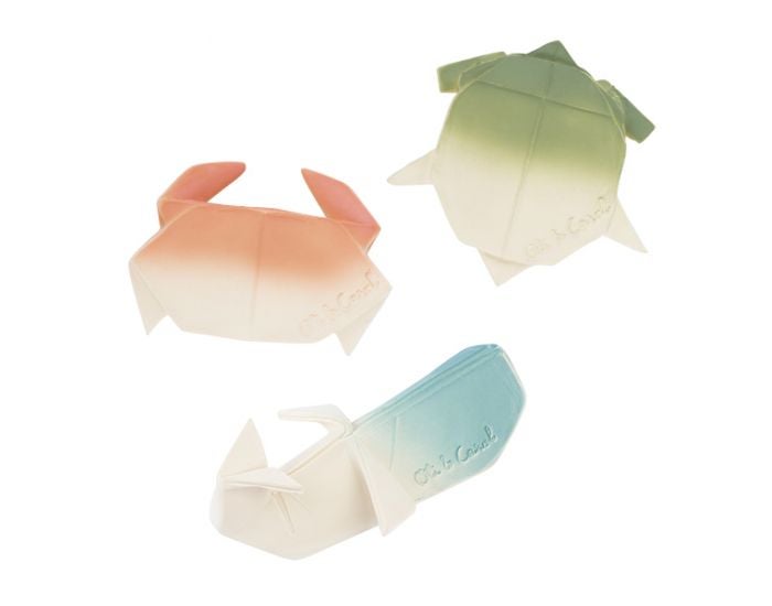 cadeau naissance jeu dentition bébé baby teether birth gift jouet bain bruxelles oli and carol bizoo bizoo