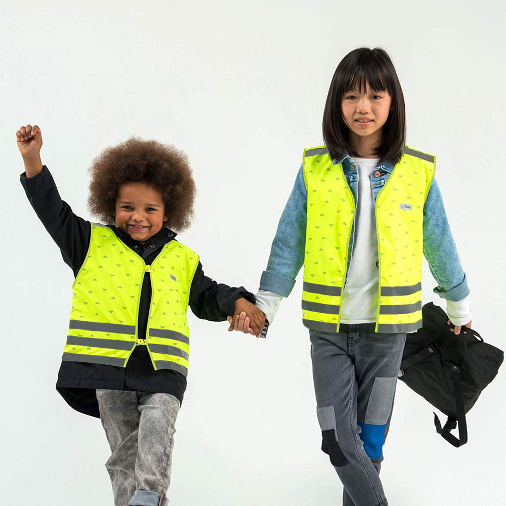 gilet de sécurité vélo enfant adulte go fluo bruxelles belgique fiets veiligheidsvest voor volwassenen kinderen go fluo brussels belgium