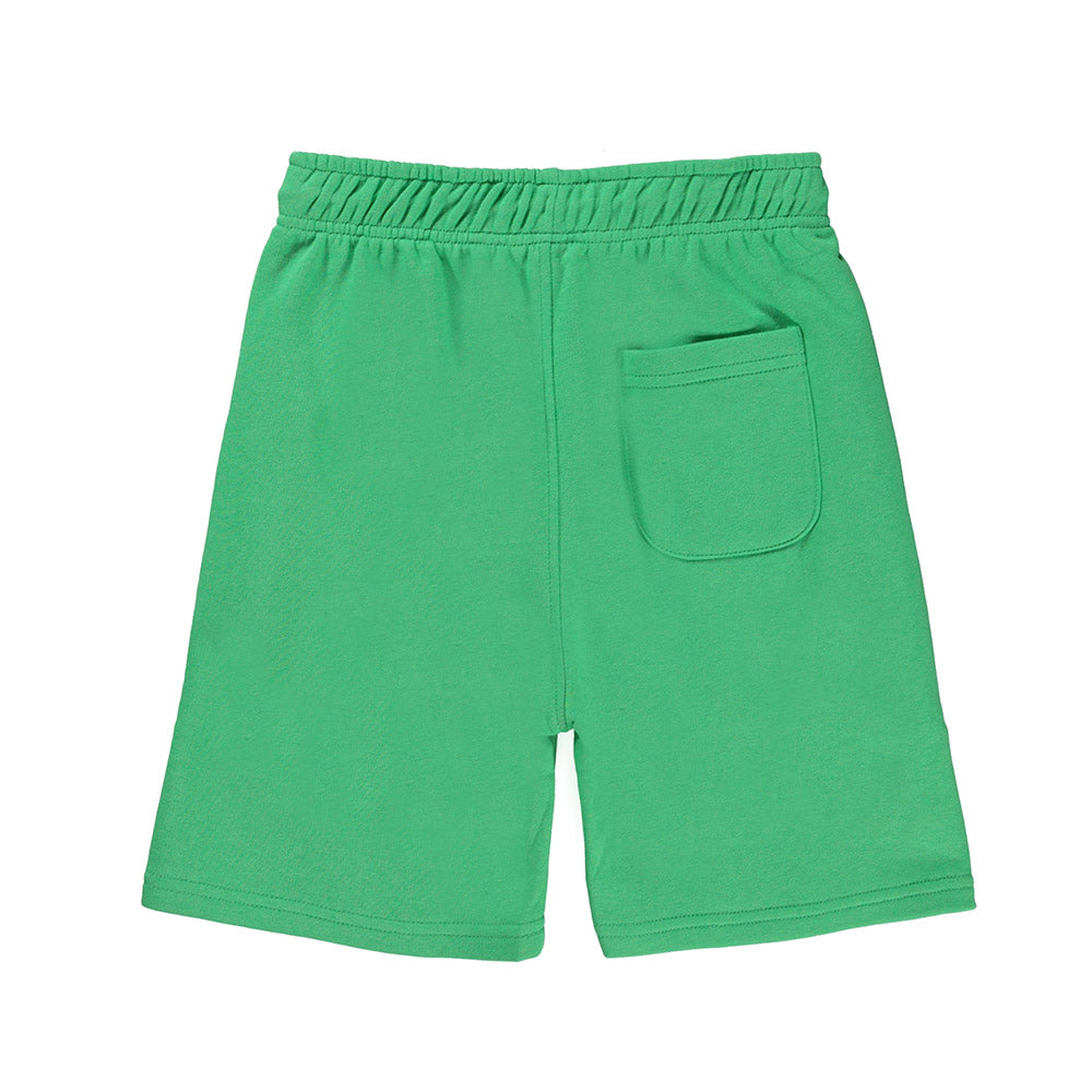 short enfant garçon vert blanc coton été kid green white boy Molo brussels bruxelles bizoo bizoo